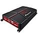 Amplificatore per Auto 4 canali Potenza 4x250 W Colore Nero e Rosso - Foto miniatura 2