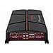 Amplificatore per Auto 4 canali Potenza 4x250 W Colore Nero e Rosso - Foto miniatura 3