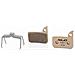 Freni Disc Brake Pads Bp S44 Ricambi Dei Componenti One Size - Foto miniatura 1