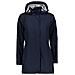 Giacche Rain Jacket Button Hood Abbigliamento Donna D40 - Foto miniatura 1