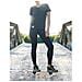T-shirt Happy And So Multisport ™ - Donna - Nero E Oro - 42 - Foto miniatura 1