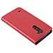 Custodia Compatibile Con Lg G3 Stylus In Rosso Mela - Coperchio Protettiva Con Chiusura Magnetica, Funzione Stand E Tasca Per Le Carte - Foto miniatura 3