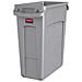 Rubbermaid 1971258 Collettore Di Rifiuti Con Condotti Di Ventilazione, Plastica, 60 L, Grigio - Foto miniatura 1