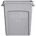 Rubbermaid 1971258 Collettore Di Rifiuti Con Condotti Di Ventilazione, Plastica, 60 L, Grigio - Foto miniatura 3