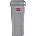 Rubbermaid 1971258 Collettore Di Rifiuti Con Condotti Di Ventilazione, Plastica, 60 L, Grigio - Foto miniatura 5