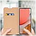 Custodia Samsung Galaxy A72 Portafoglio Flip Funzione Supporto - Rosa Gold - Foto miniatura 3