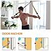 Bande Di Resistenza Esercizio Set 5pcs Bande Di Tensione Forza Di Formazione Fitness Tubi Con Maniglie Porta Di Ancoraggio Cinturini Alla Caviglia Borsa Per Il Trasporto Allenamento Guide E Banda Di Guardia Attrezzature Per Uomini E Donne - Foto miniatura 4