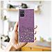 Custodia Compatibile Con Samsung Galaxy A71 5g In Viola Con Glitter - Coperchio Protettivo In Silicone Tpu Flessibile Con Glitter Scintillanti - Foto miniatura 7