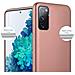 Custodia Compatibile Con Samsung Galaxy S20 Fe In Oro Rosa Metallico - Coperchio Protettivo In Silicone Tpu Flessibile - Foto miniatura 5