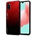 Custodia Compatibile Con Samsung Galaxy A41 In Rosso - Nero - Coperchio Protettivo Bicolore In Vetro Temperato E Silicone Tpu - Foto miniatura 1