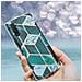 Custodia Compatibile Con Samsung Galaxy Note 10 In Marmo Oro Bianco Verde Scuro No. 6 - Coperchio Protettivo In Silicone Tpu Con Motivo A Mosaico - Foto miniatura 8