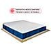 Materasso Memory Ginseng 3 Strati Multionda A 7 Zone Differenziate Con Fodera Gli Ioni D'argento H25 Per Letto Matrimoniale 160x190 - Foto miniatura 5