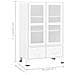 Armadio Classificatore Industriale Bianco 70x40x115 cm Metallo - Foto miniatura 4