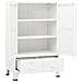 Armadio Classificatore Industriale Bianco 70x40x115 cm Metallo - Foto miniatura 7