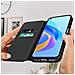 Custodia Realme 9i / Oppo A76 - A96 Portafoglio Funzione Supporto Video Nera - Foto miniatura 3