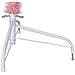 Albero di Natale Artificiale a Metà con Supporto Rosa 240cm PVC - Foto miniatura 4
