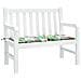 Cuscino Panca Da Giardino Multicolore 100x50x3cm Tessuto Oxford - Foto miniatura 3