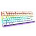 Tastiera Con Cavo 3760162066326 per Gaming (Layout Francese AZERTY) Colore Bianco - Foto miniatura 2