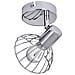 Applique Da Parete Aje-gizel 1p Argentato Metallo 40 W - Foto miniatura 7