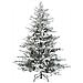Albero Di Natale Pre Illuminato Brisco Bianco - Foto miniatura 6