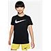 T-Shirt Youth Swoosh cw6941-010 Bambino Taglia M Colore Nero - Foto miniatura 1