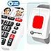 Telefono Amplificato Con Controllo Del Volume E Telecomando Sos Cl610, Bianco - Foto miniatura 3