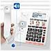 Telefono Amplificato Con Controllo Del Volume E Telecomando Sos Cl610, Bianco - Foto miniatura 5