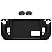 Copertura Protettiva Antiscivolo In Silicone Soft Shell Per Steam Deck Oled Black - Foto miniatura 1