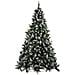 Albero Di Natale Innevato Marilleva 150cm 522 Rami Super Folto con Pigne - Foto miniatura 2