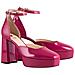 Victoria Pumps Scarpe Con Tacco Pelle Scarpe Donna Rosa Eu 41.5, 5-106834 4300 - Foto miniatura 2