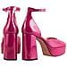 Victoria Pumps Scarpe Con Tacco Pelle Scarpe Donna Rosa Eu 41.5, 5-106834 4300 - Foto miniatura 3