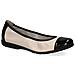 Cream Black Casual Closed Ballerinas Ballerine Pelle Scarpe Donna Multicolore Eu 37, 9-22152-42-441 - Foto miniatura 1