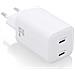 ASCH-65W2P039-W Caricabatterie per dispositivi mobili Universale Bianco AC Ricarica rapida Interno - Foto miniatura 1