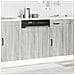 Pannello Lavastoviglie Kalmar Grigio Sonoma 60x1,5x67 Cm - Foto miniatura 3