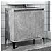 Mobile Lavabo Grigio Cemento 58x33x60 Cm In Legno Multistrato - Foto miniatura 1