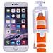 Mini Selfie Stick Con Impugnatura Antiscivolo 4x3x14 Cm. Arancia - Foto miniatura 2