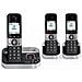 Telefono Cordless Duo Con Segreteria Telefonica Nero - F890voicetrionoir - Foto miniatura 1