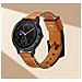 Cinturino In Pelle Premium Per Garmin Vivoactive 3/hr (20mm) Brown - Foto miniatura 3