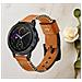 Cinturino In Pelle Premium Per Garmin Vivoactive 3/hr (20mm) Brown - Foto miniatura 4