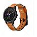 Cinturino In Pelle Premium Per Garmin Vivoactive 3/hr (20mm) Brown - Foto miniatura 1