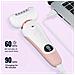 Rasoio Da Donna 5 In 1: Rasoio Elettrico Per La Depilazione Femminile Pink - Foto miniatura 6