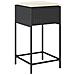 Set Bar da Giardino 3 pz con Cuscini in Polyrattan Nero - Foto miniatura 4