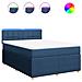 Giroletto a Molle con Materasso Blu 140x190 cm in Tessuto - Foto miniatura 1