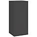 Supporti per Piante da Esterno Colonna 2 pz Nero 24x24x55 cm Acciaio - Foto miniatura 5