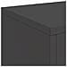 Supporti per Piante da Esterno Colonna 2 pz Nero 24x24x55 cm Acciaio - Foto miniatura 8