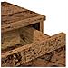 Scaffale a Parete con Cassetti Antico 80x31x17 cm in Truciolato - Foto miniatura 8