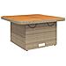 Set Divani da Giardino 5 pz con Cuscini in Polyrattan Beige - Foto miniatura 7
