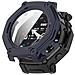 Custodia Protettiva In Pc Con Protezione Schermo In Vetro Temperato Compatibile Con Amazfit T-rex 3 Pro 48mm - Blu - Foto miniatura 3
