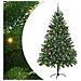 Albero di Natale con 300 LED con supporto Verde 210 cm PE - Foto miniatura 1