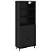Credenza con cassetto Rovere Nero 69,5 x 34 x 180 cm - Foto miniatura 1